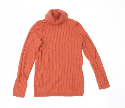George Girls Brown  Knit Pullover Jumper Size 10-11 Years