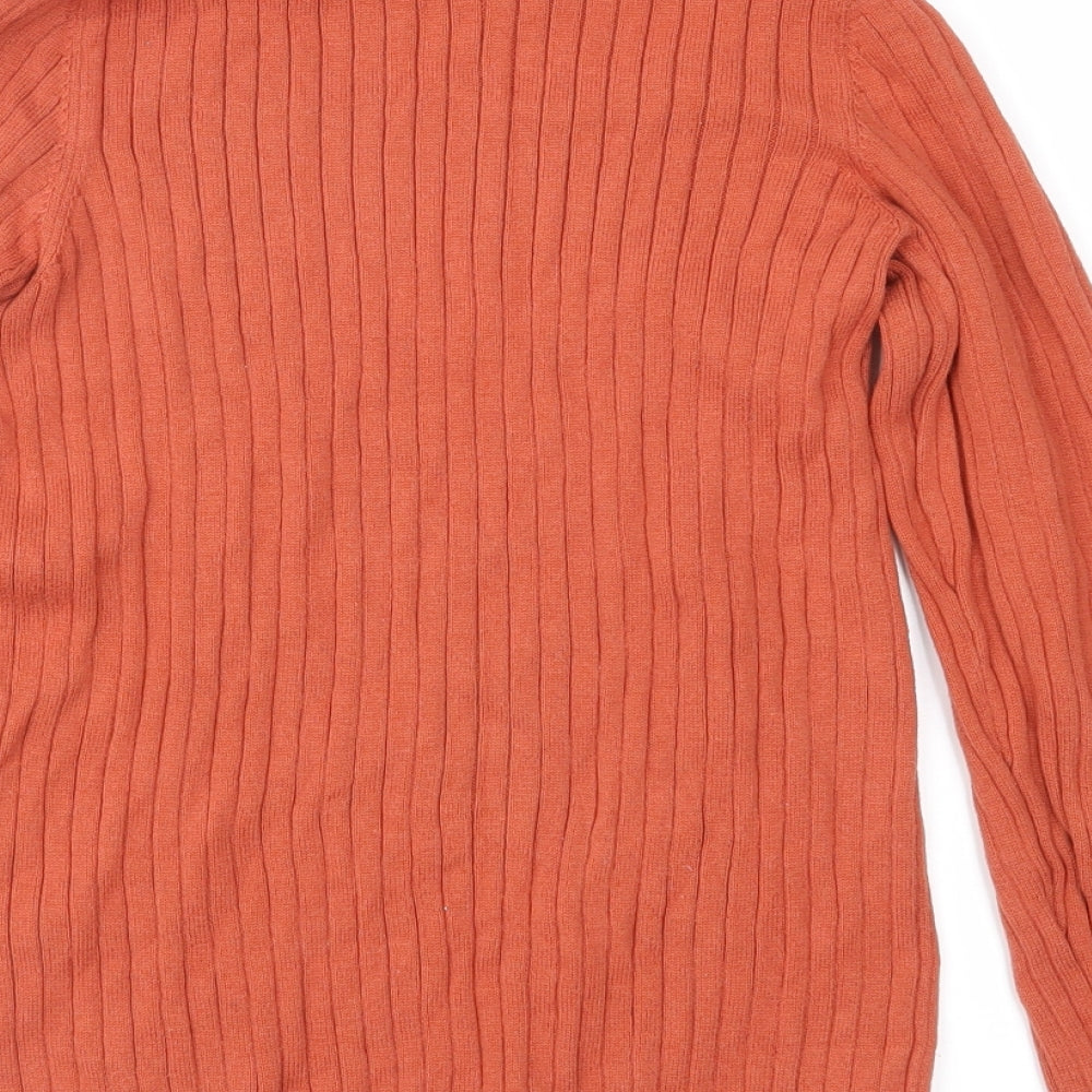 George Girls Brown  Knit Pullover Jumper Size 10-11 Years