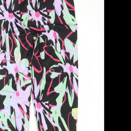 Hype Girls Multicoloured Geometric  Jegging Trousers Size 13 Years