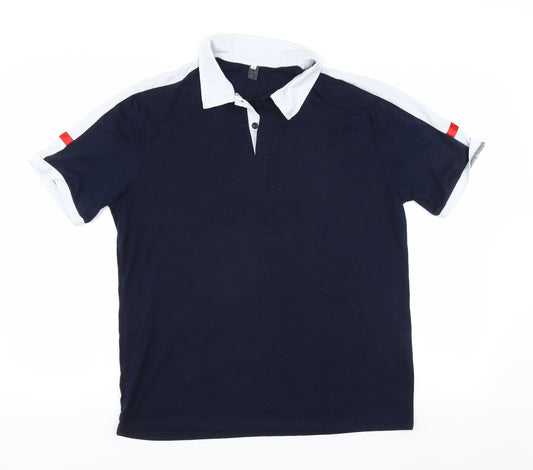 SheIn Womens Blue   Basic Polo Size M