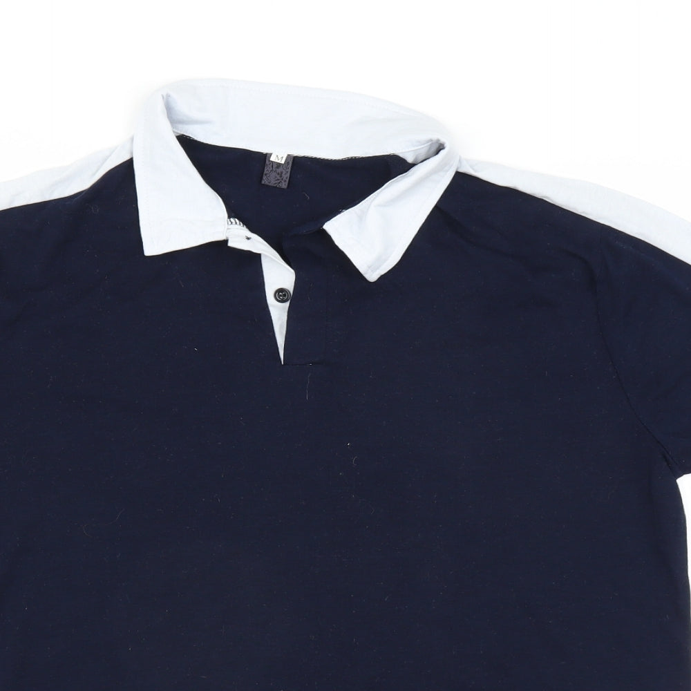 SheIn Womens Blue   Basic Polo Size M