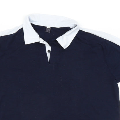 SheIn Womens Blue   Basic Polo Size M