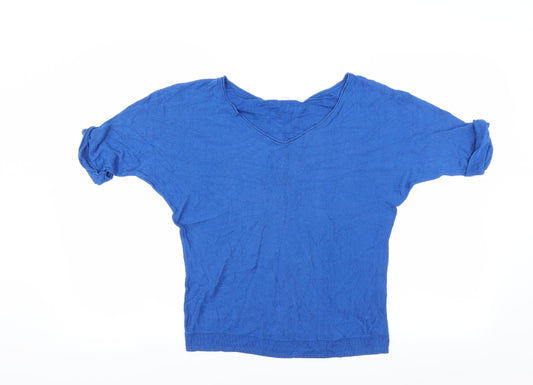 Monsoon Womens Blue   Pullover Jumper Size S