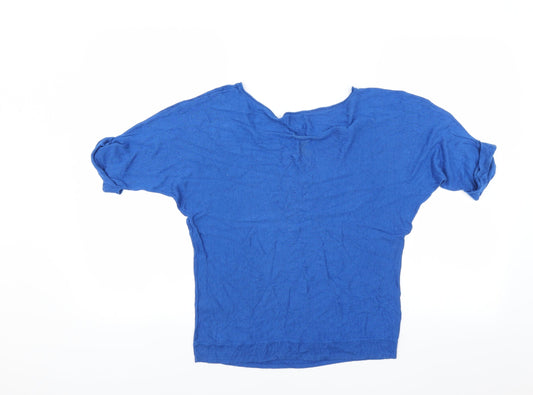 Monsoon Womens Blue   Pullover Jumper Size S
