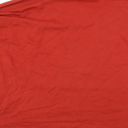 Select Womens Brown   Pullover Sweatshirt Size 16  - rust coloured