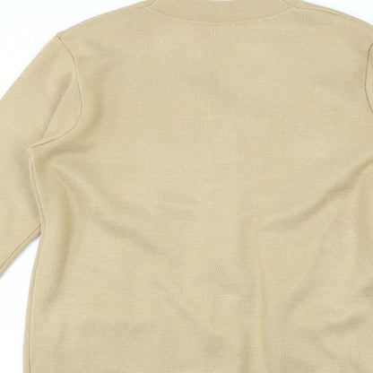 Roman Originals Womens Beige   Cardigan Jumper Size S