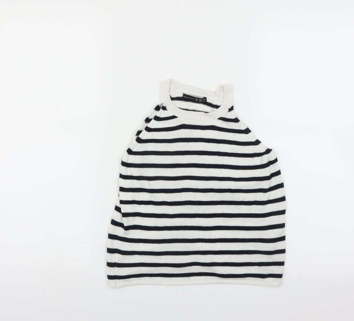Primark Womens Blue Striped  Pullover Jumper Size 8