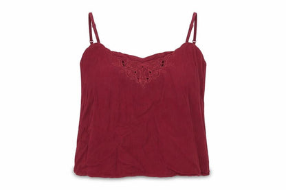 Womens UK Size 14 Divided by H&M Red Camisole Blouse