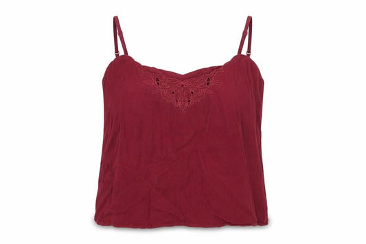 Womens UK Size 14 Divided by H&M Red Camisole Blouse