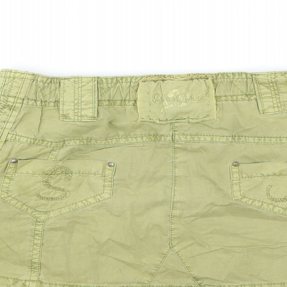 sweetage Girls Green   A-Line Skirt Size 7 Years
