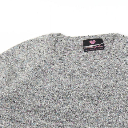 Primark Womens Grey   Pullover Jumper Size 14