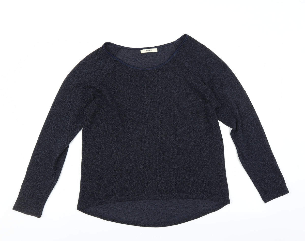 Oasis Womens Blue   Pullover Jumper Size M