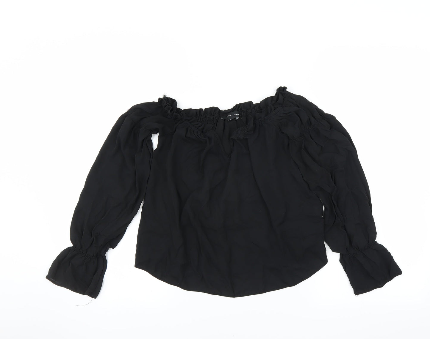 Primark Womens Black   Basic Blouse Size 4