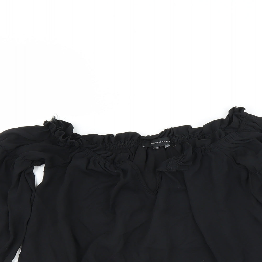 Primark Womens Black   Basic Blouse Size 4