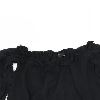 Primark Womens Black   Basic Blouse Size 4