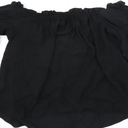 Primark Womens Black   Basic Blouse Size 4