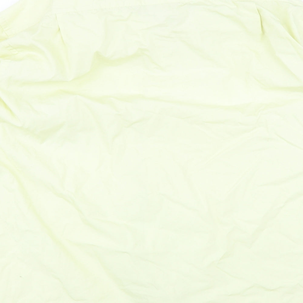 vincent pelle Mens Yellow    Button-Up