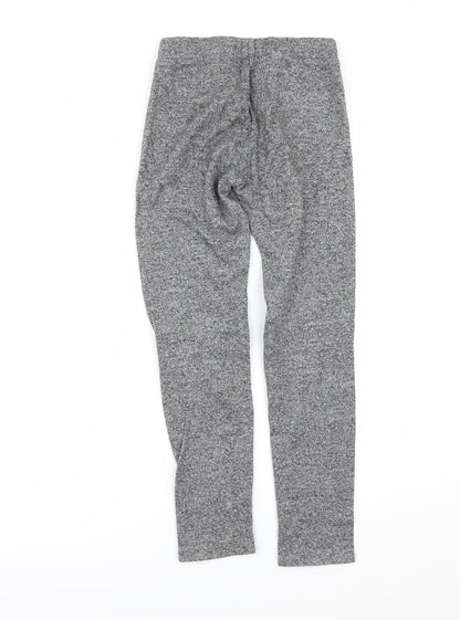 H&M Girls Grey   Cargo Trousers Size 11 Years