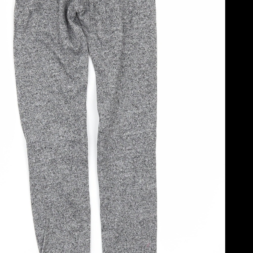 H&M Girls Grey   Cargo Trousers Size 11 Years