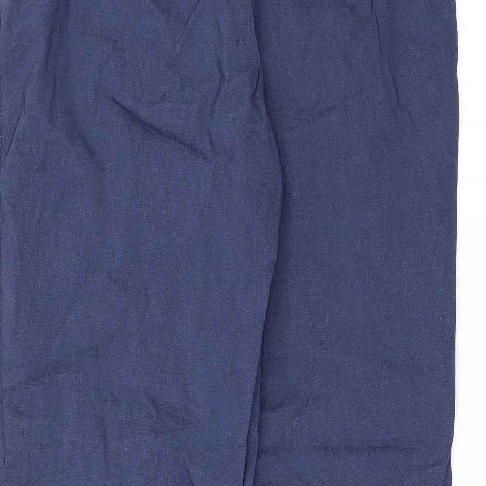 Womens UK Size 12 Dorothy Perkins Regular Fit  Blue Trousers
