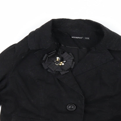 Womens UK Size 12 Atmosphere Black Jacket