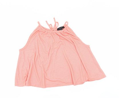 Primark Womens Orange   Basic T-Shirt Size 10