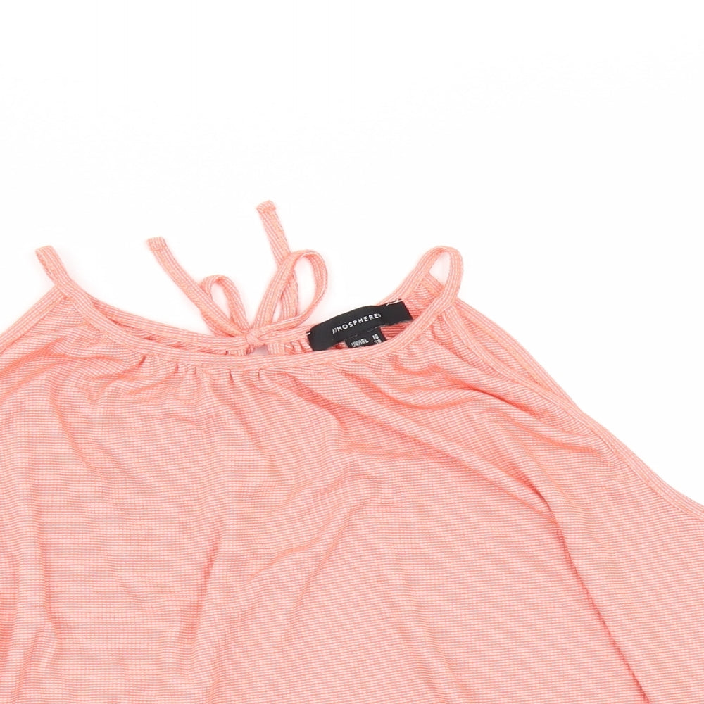 Primark Womens Orange   Basic T-Shirt Size 10