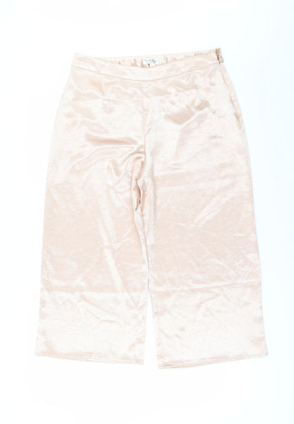 Miss Selfridge Womens Orange   Culotte Shorts Size 12