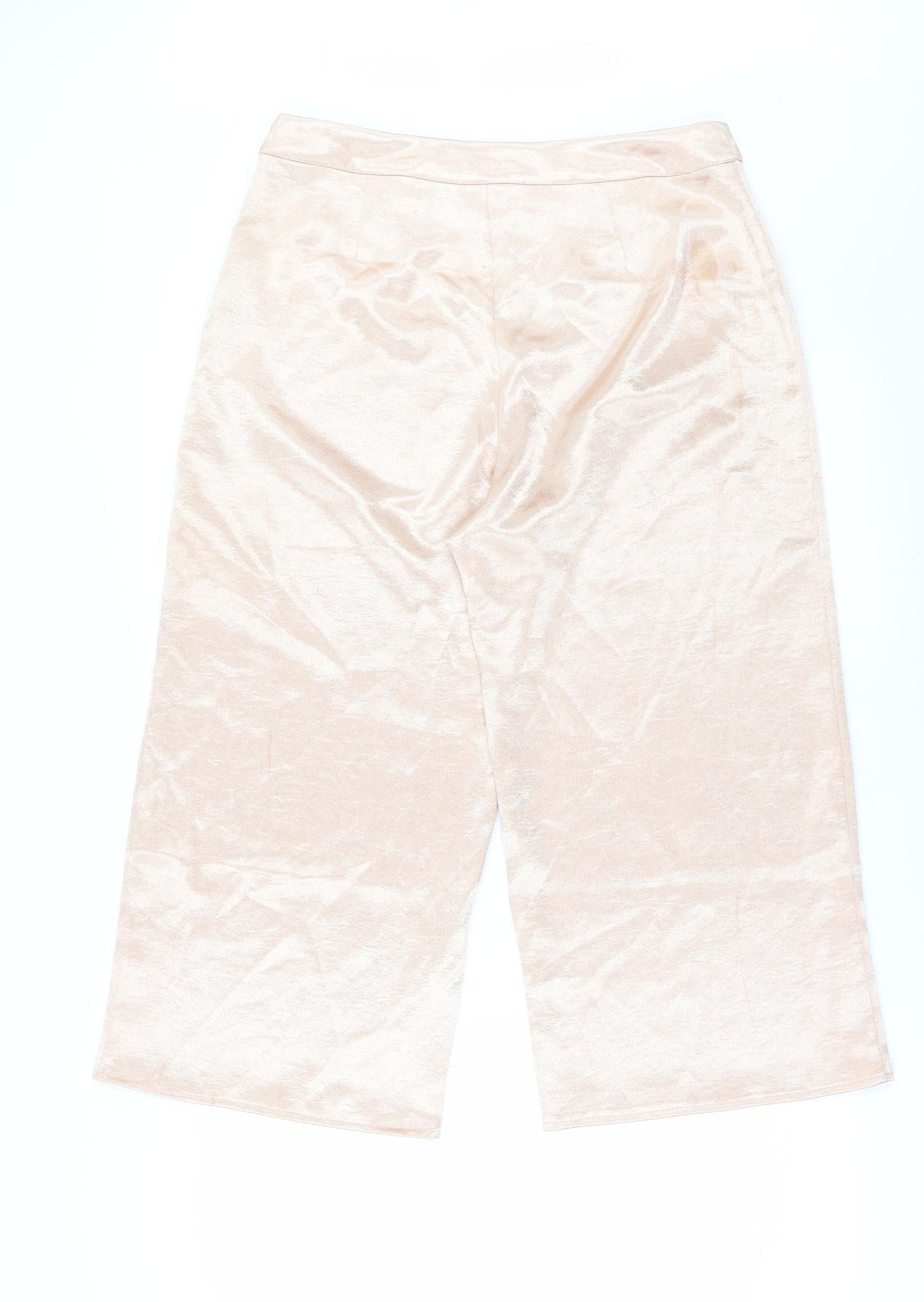 Miss Selfridge Womens Orange   Culotte Shorts Size 12