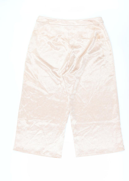 Miss Selfridge Womens Orange   Culotte Shorts Size 12