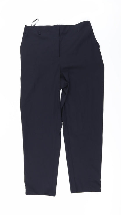 Womens UK Size 16 Marks and Spencer Regular Fit  Beige Trousers