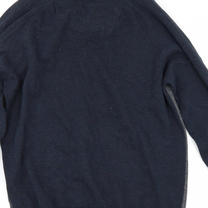 NEXT Mens Black   Pullover Jumper Size M