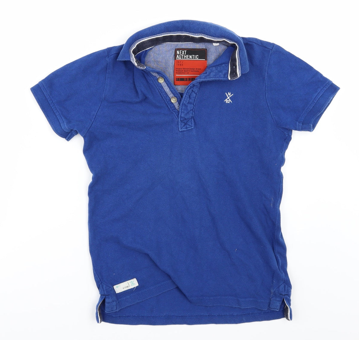 Next Boys Blue   Basic Polo Size 8 Years