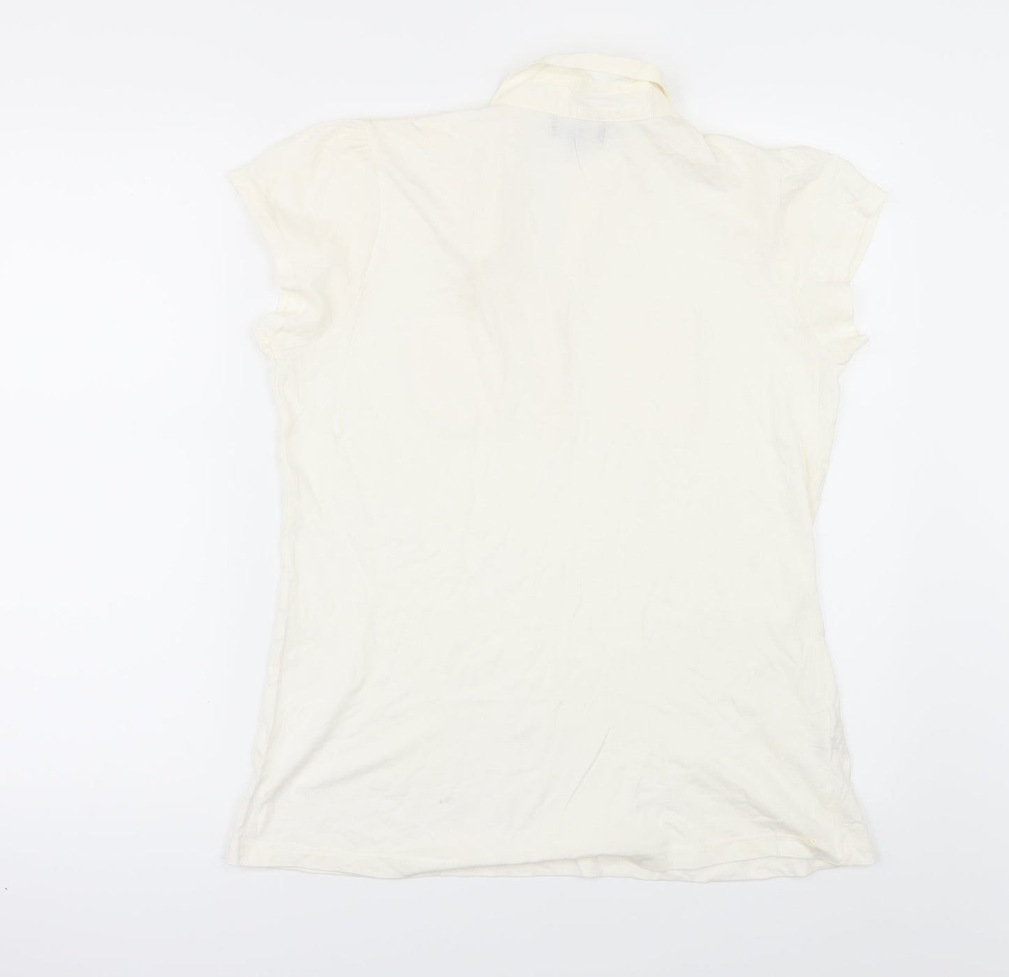 Papaya Womens Ivory   Basic Polo Size 16