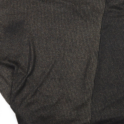 QED London Womens Black   Basic T-Shirt Size L