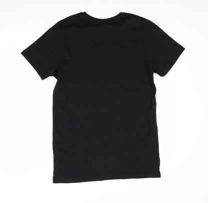 Preworn Mens Black    T-Shirt Size S