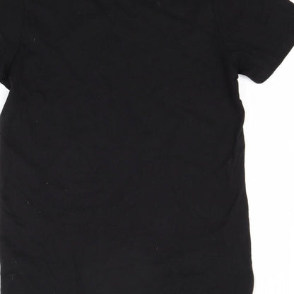 Preworn Mens Black    T-Shirt Size S