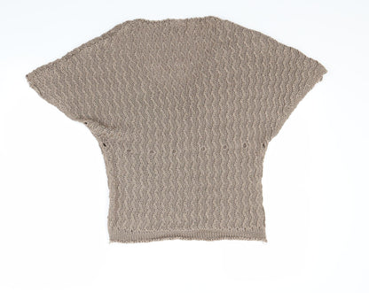 west one Womens Brown   Pullover Jumper Size 8