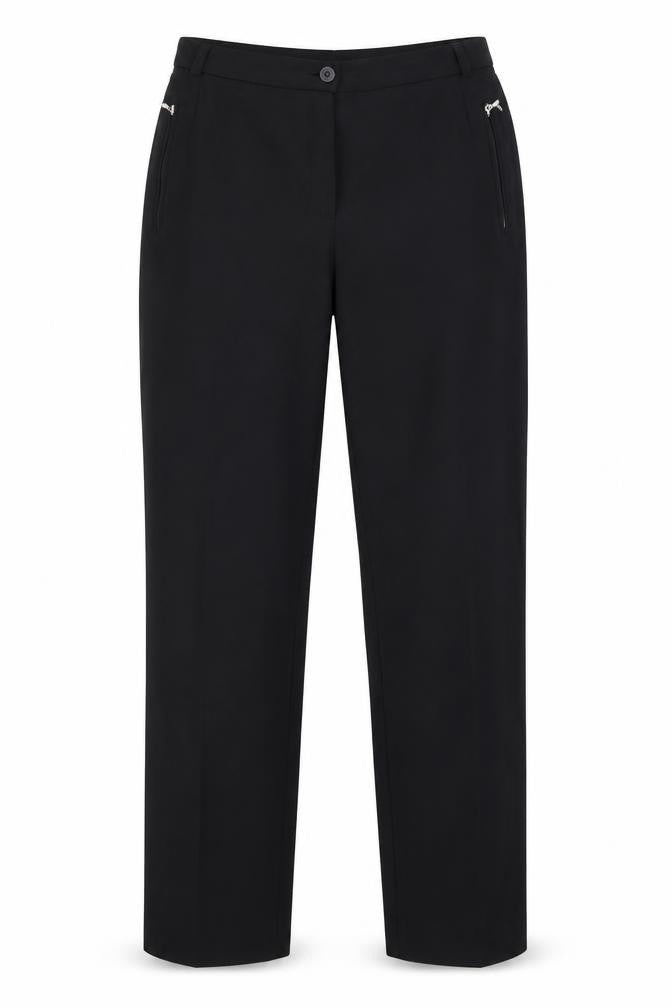 Marks & Spencer Womens Black   Trousers  Size 10 L28 in