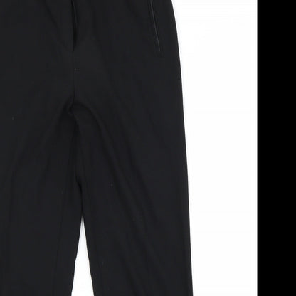 Womens UK Size 10 Marks and Spencer Regular Fit  Black Trousers