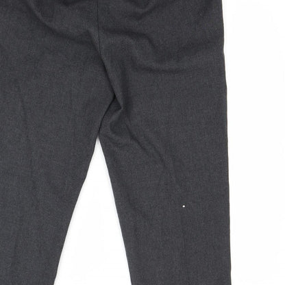 Preworn Boys Grey   Dress Pants Trousers Size XL