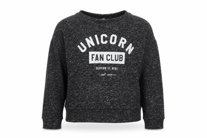 Tu Girls Grey   Pullover Sweatshirt Size 6 Years  - Unicorn