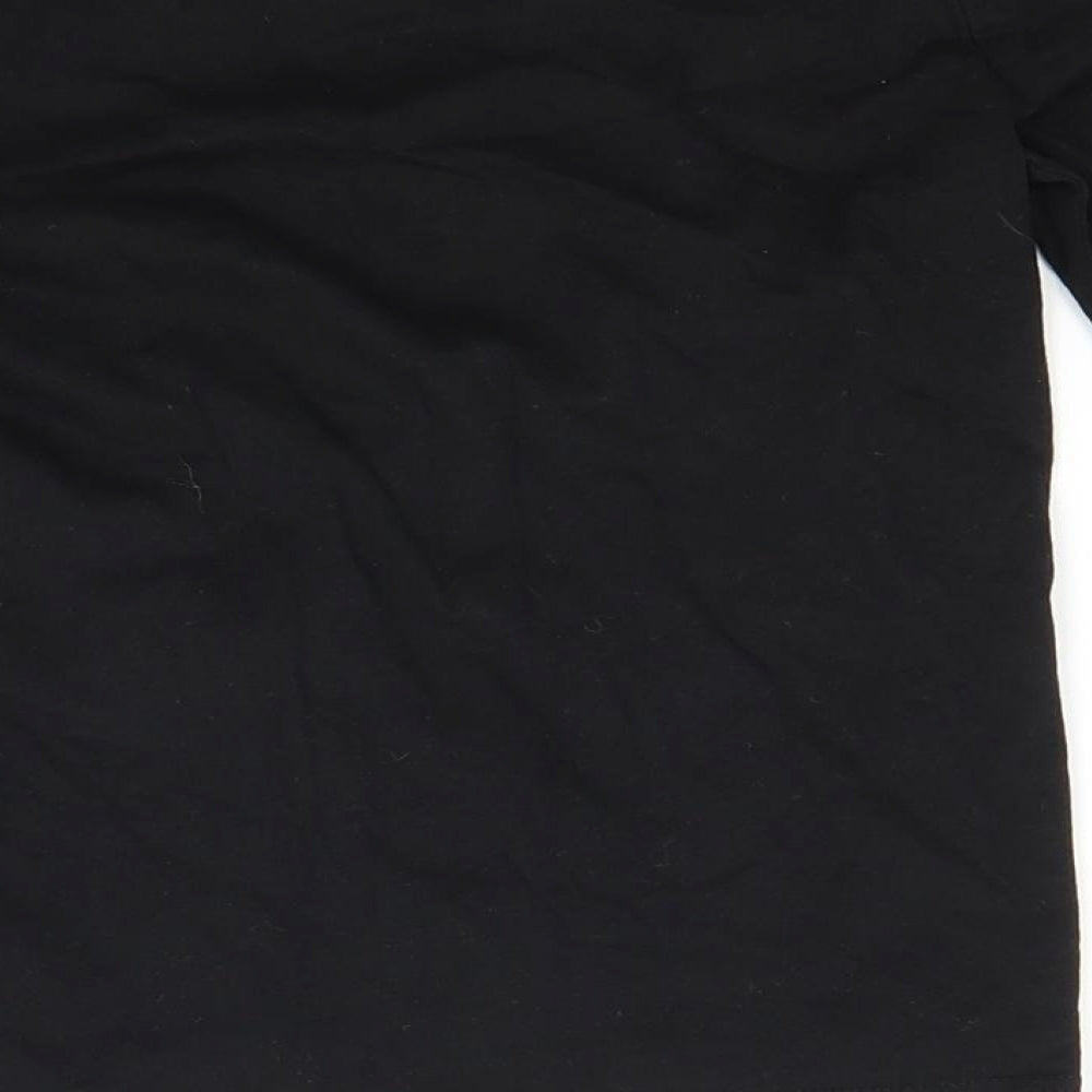 Primark Girls Black   Pullover Sweatshirt Size 7-8 Years