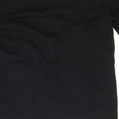 Primark Girls Black   Pullover Sweatshirt Size 7-8 Years