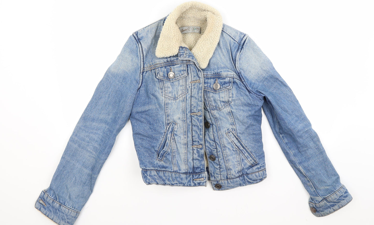 Primark Womens Blue   Jacket Coat Size 6