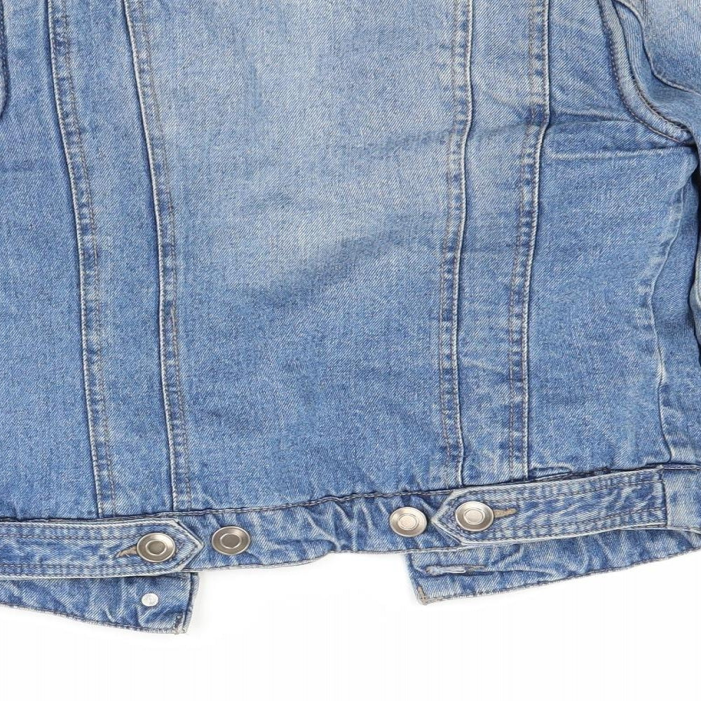 Primark Womens Blue   Jacket Coat Size 6