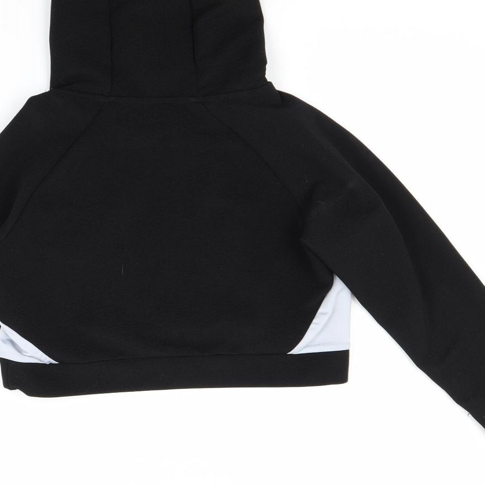 Young Dimension Girls Black   Pullover Hoodie Size 7-8 Years
