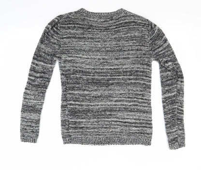 Cherry Couture Womens Grey   Pullover Jumper Size S