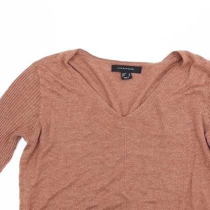 Atmosphere Womens Brown   Pullover Jumper Size 8