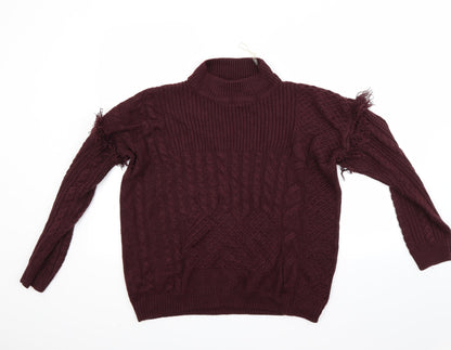Select Womens Red   Pullover Jumper Size 20
